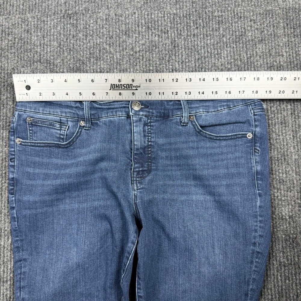 Torrid Perfect Skinny Ankle Premium Stretch Blue Jeans 16R 40060505 - Picture 4 of 15